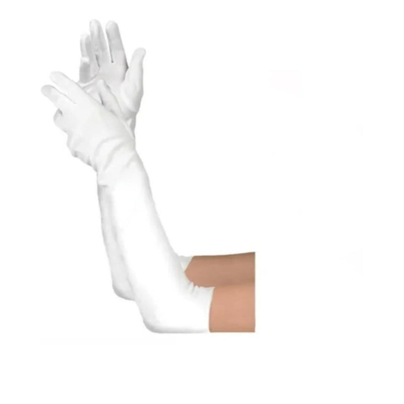 Guantes Largos Cosplay  Disfraz Halloween 45cm