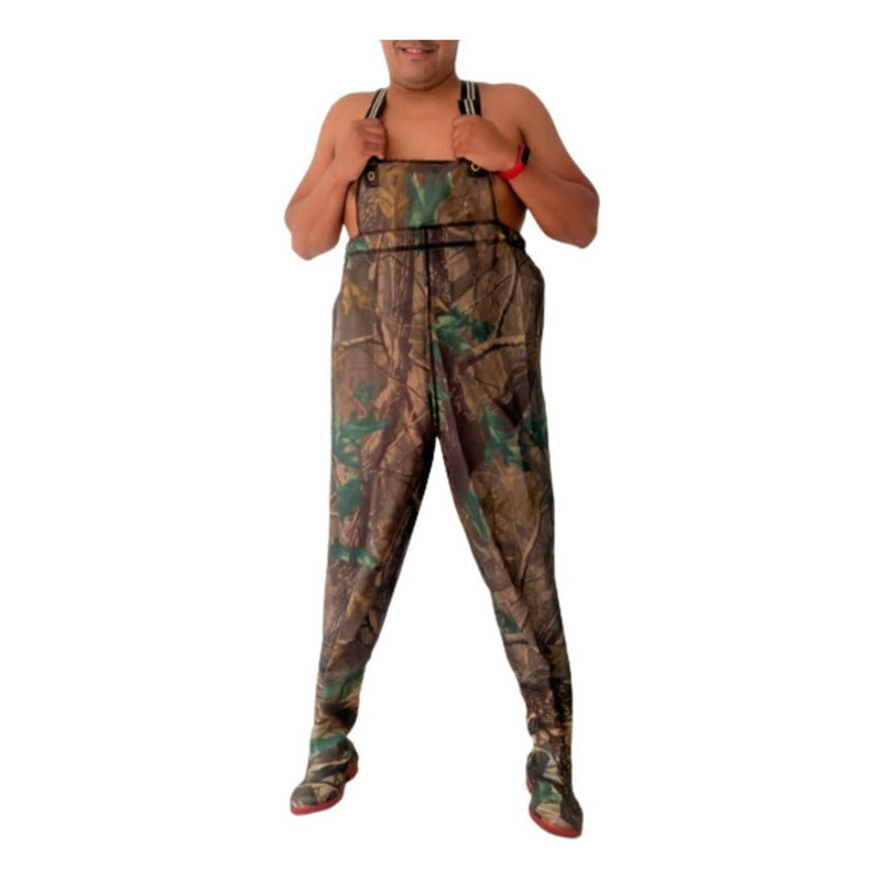 Waders Pesca - Botas Pesca Traje Caza Bosque