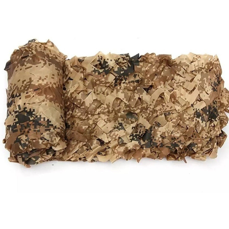 Malla Camuflaje Red Tactuca Sombra Militar (Sin Elastica) es sus extremos
