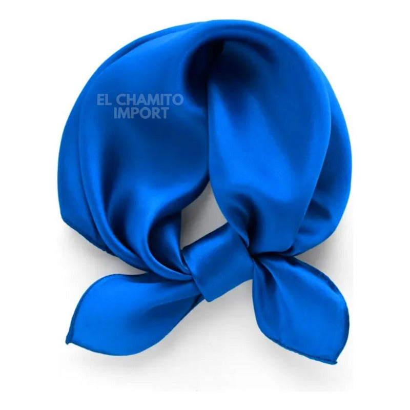 Pañuelo 60 X 60 Tipo Seda Elegante Accesorio