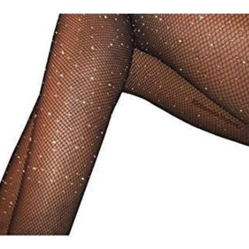 Panty Malla Red Con Brillos