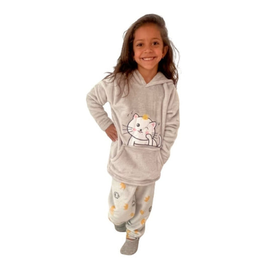 Pijama Niñas Invierno Polar Suave Calientitas Juvenil