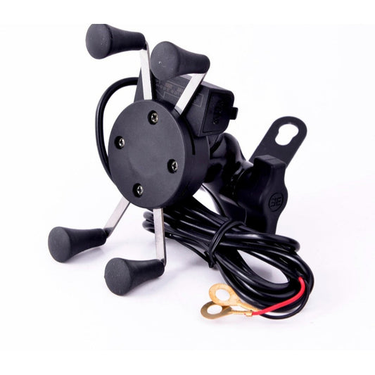 Soporte De Celular Para Moto Con Cargador