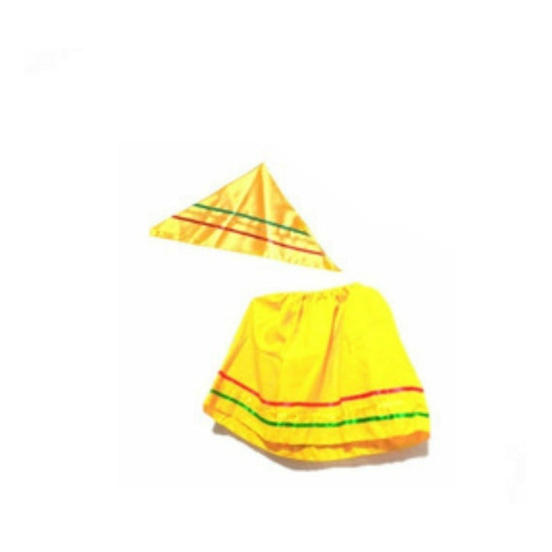 Falda Nortina + Punta Baile Trote Nortino Niña