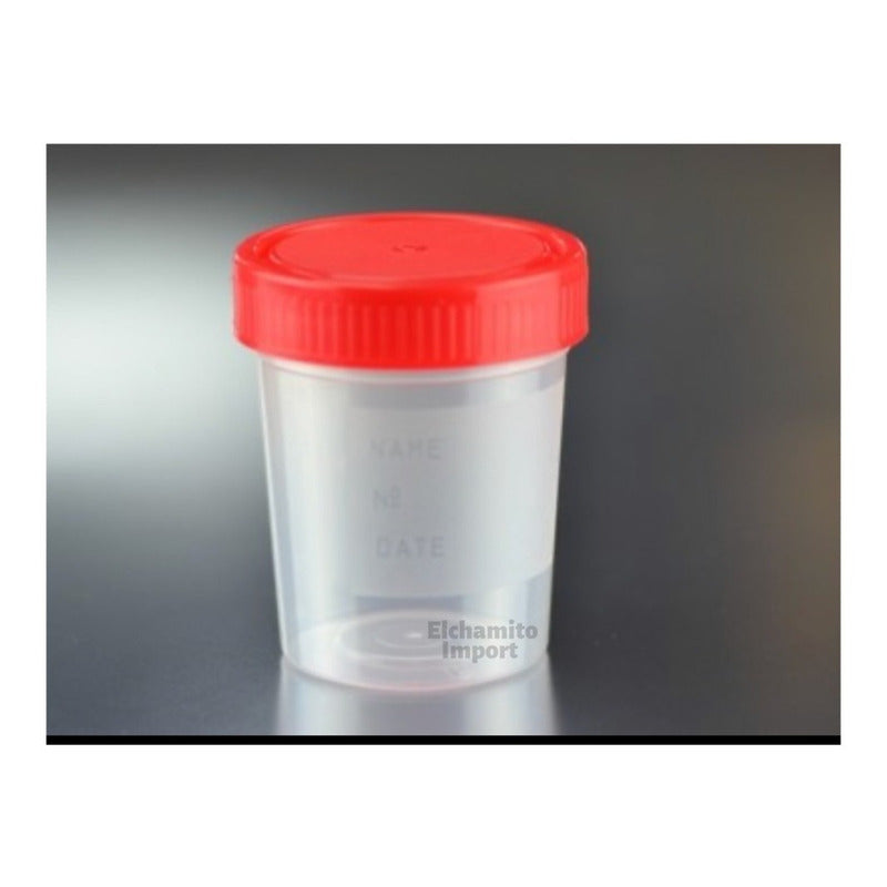 Frasco Estéril Orina Tapa Rosca 100ml