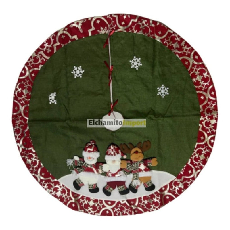 Faldon De Arbol Navideño Decoracion Navidad Pie De Arbol