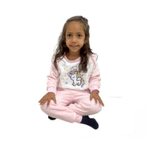 Pijama 2 Piezas Polar Suave Niñas Invierno De 1 A 5 Años