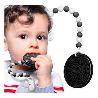 Mordedor  Bebe - Forma Galleta Oreo