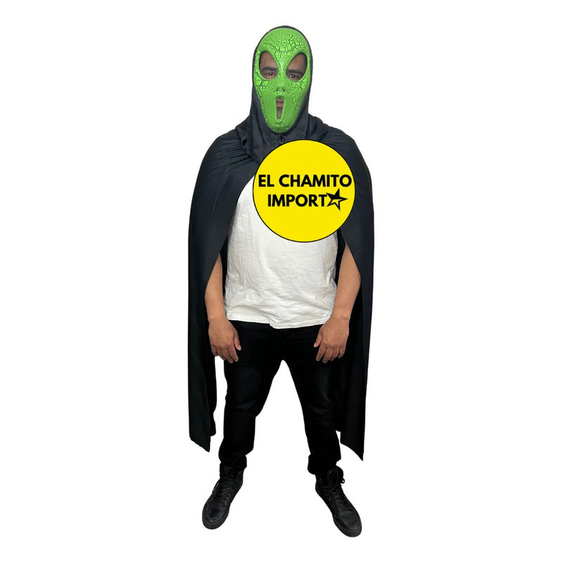 Traje Capa + Mascara Scream Movie Grito Terror Halloween