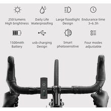 Luz Bicicleta Delantera  Sensor Automatico