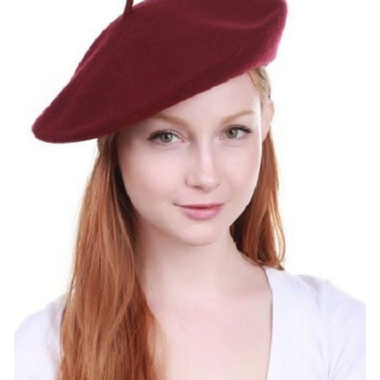 Boina Tipo Parisina Boina Femenina Estilo Francesa