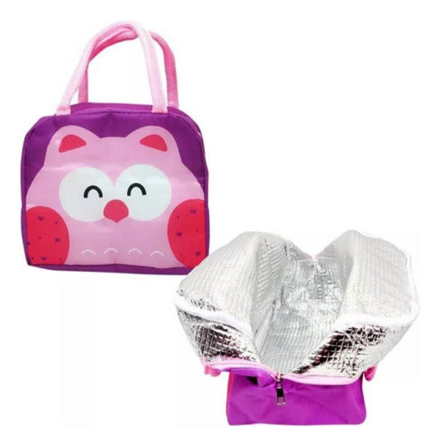 Lonchera Térmica Colación Para Niños Kawaii