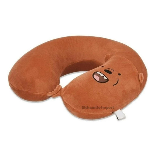 Cojin Almohada Viaje Cervical Memory Foam Escandalosos Panda