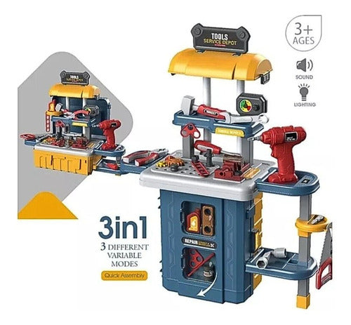 Maleta De Juegos 3 En 1 Set De Herramientas Juguetes Niños