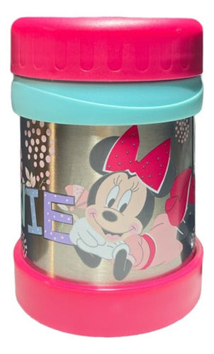 Termo Comida 350ml Keep Minnie Frozen Spiderman Avengers