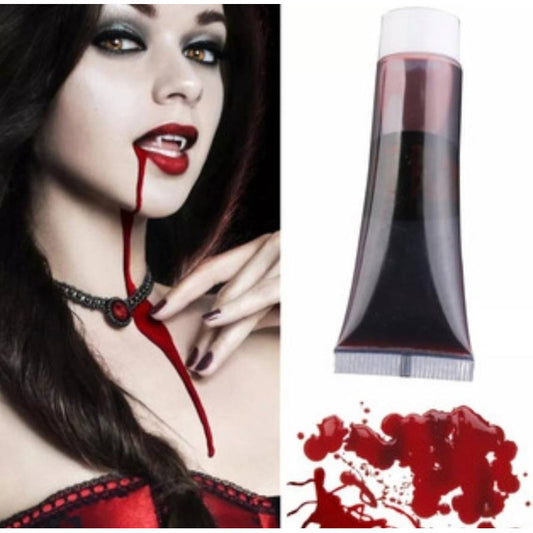 Sangre Falsa Para Disfraces De Halloween Vampiros Zombies