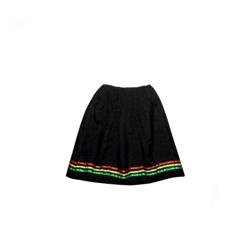 Falda Nortina + Punta Baile Trote Nortino Niña