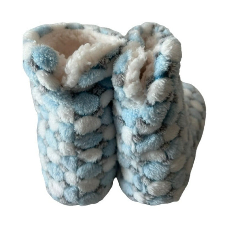 Pantunflas Invierno Niños  Polar  - Talla 28-30