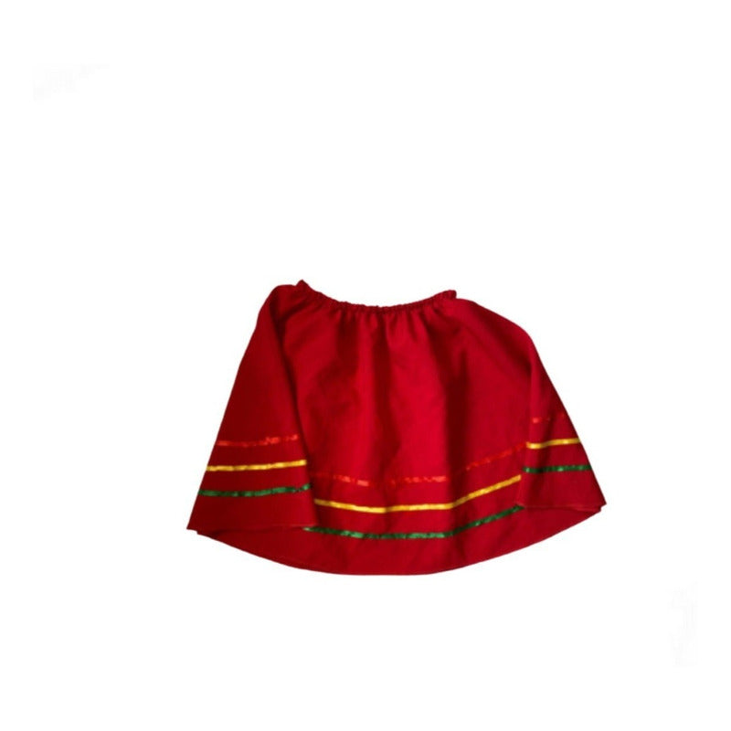 Falda Nortina + Punta Baile Trote Nortino Niña