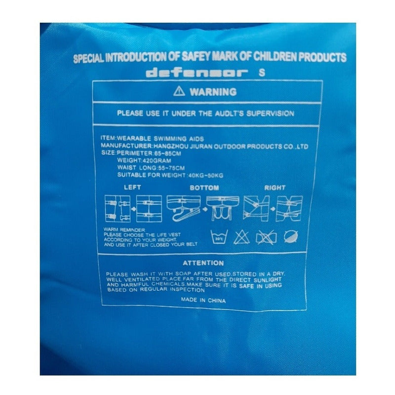 Chaleco Salvavidas Seguridad Niños