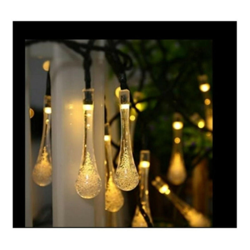 Luces Decorativas Solares Navideñas 5metros