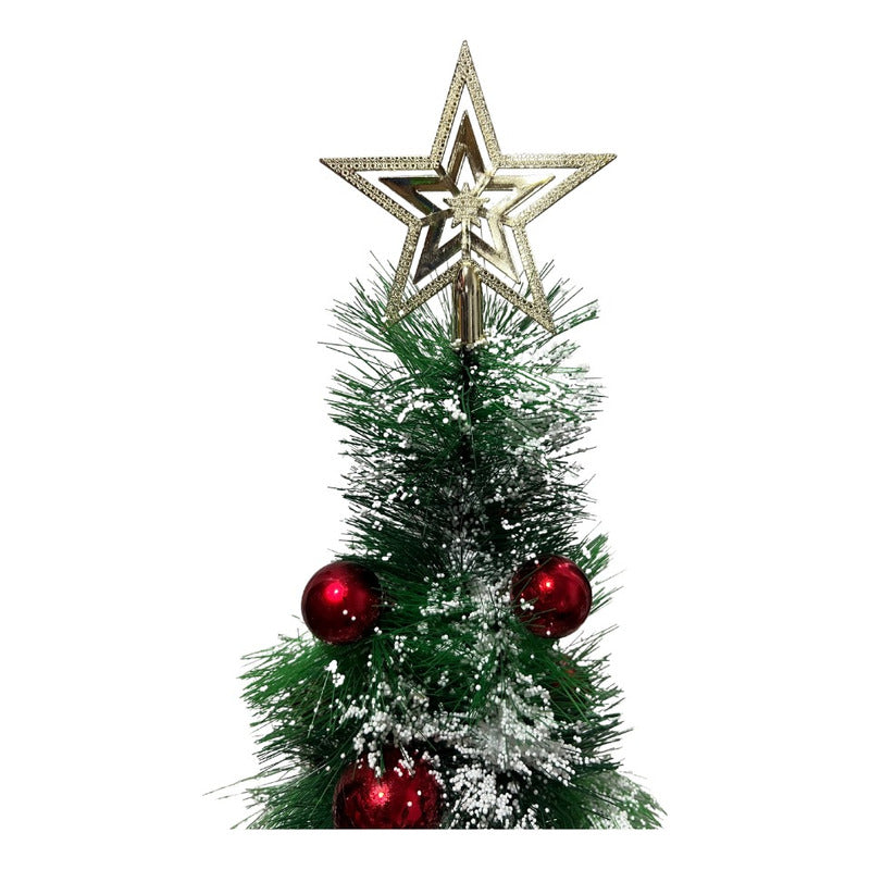 Árbol Navideño De Escritorio Mini Arbolito De Navidad 40cm Verde