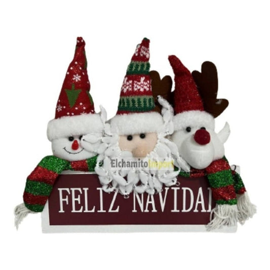 Adorno Colgante Navideño Decoración Puerta