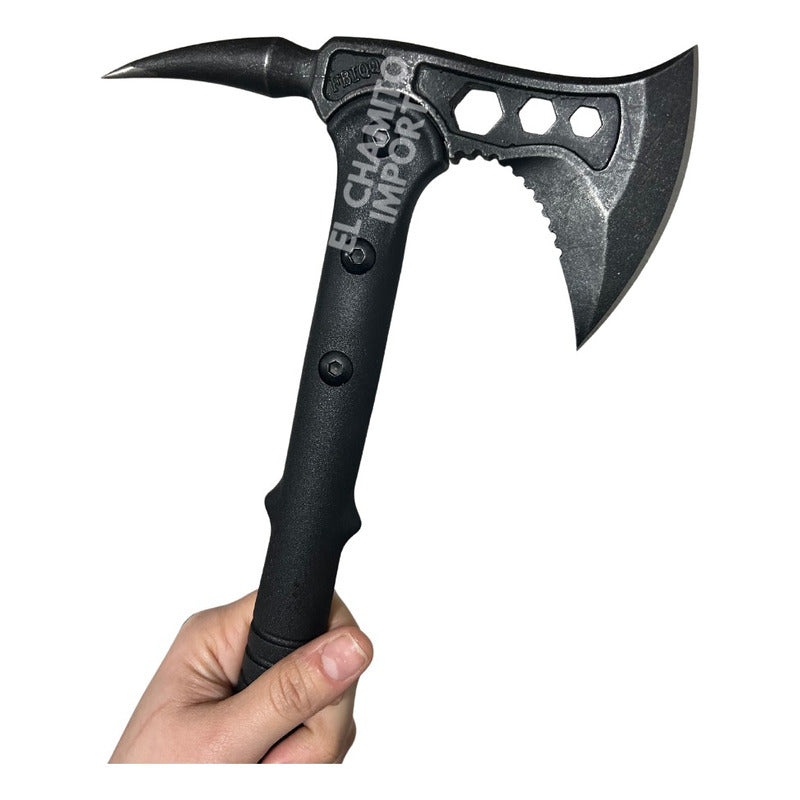 Hacha Con Punzón Para Camping Sobre Vivencia