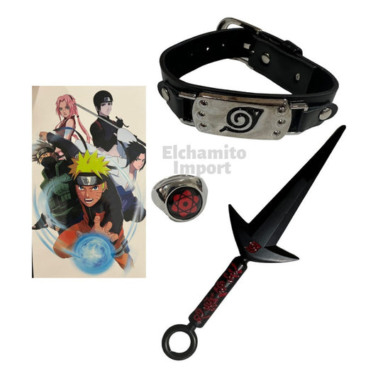Set Accesorio Naruto Cosplay Animé