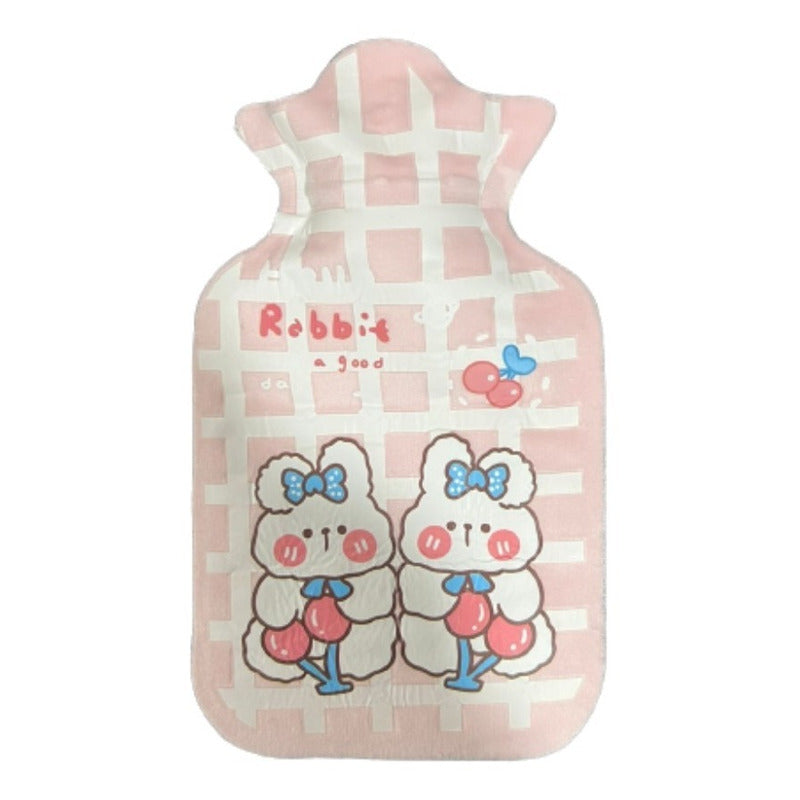 Guatero  Mano - Bolsa  Agua Caliente Conejas - Rosadas