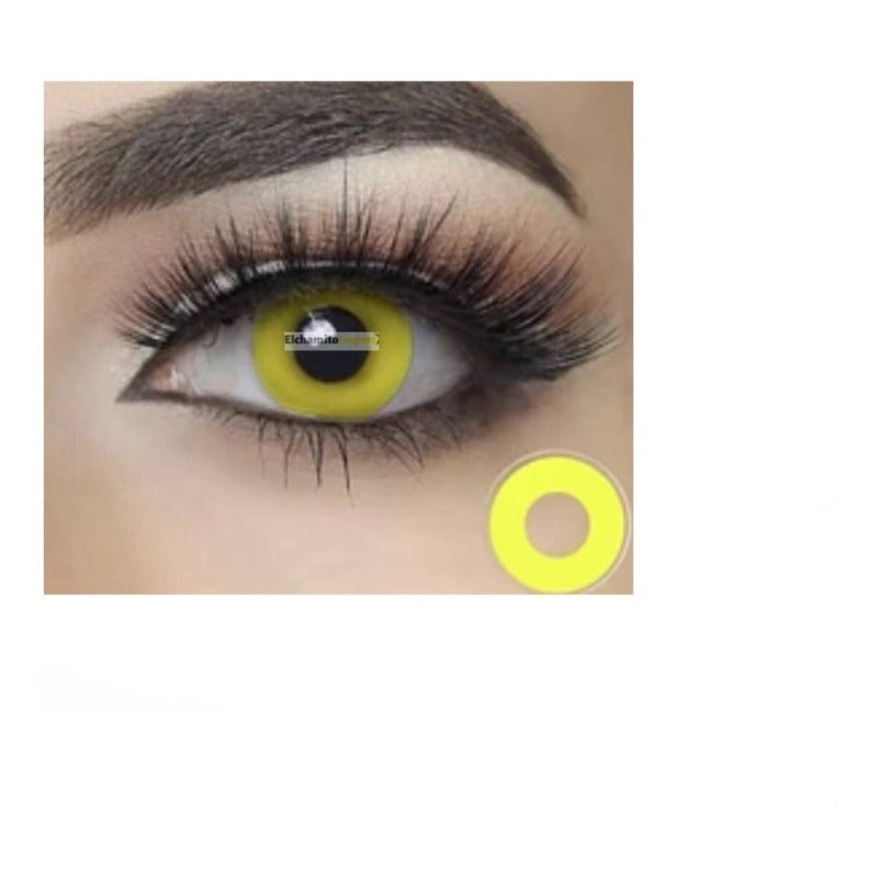 Lentes De Contacto Halloween Disfraz Accesorio Cosplay