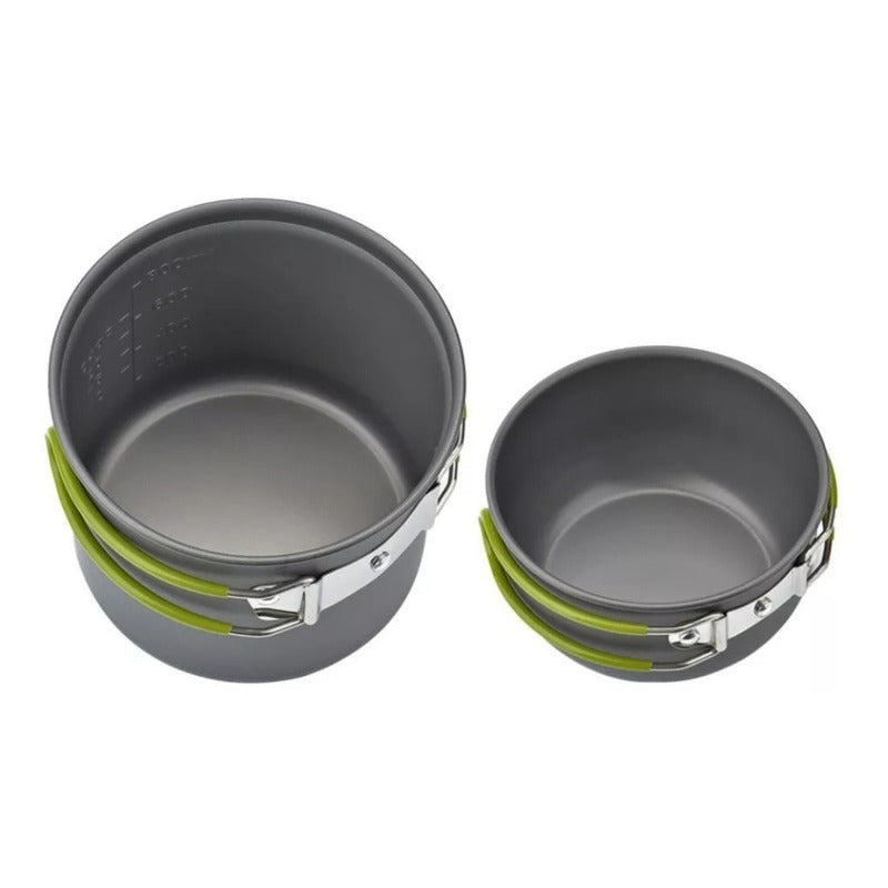 Juego Ollas Camping 2 Piezas Ds101