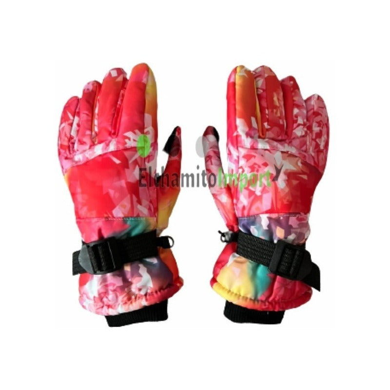 Guantes Térmicos De Nieve Impermiables Adulto