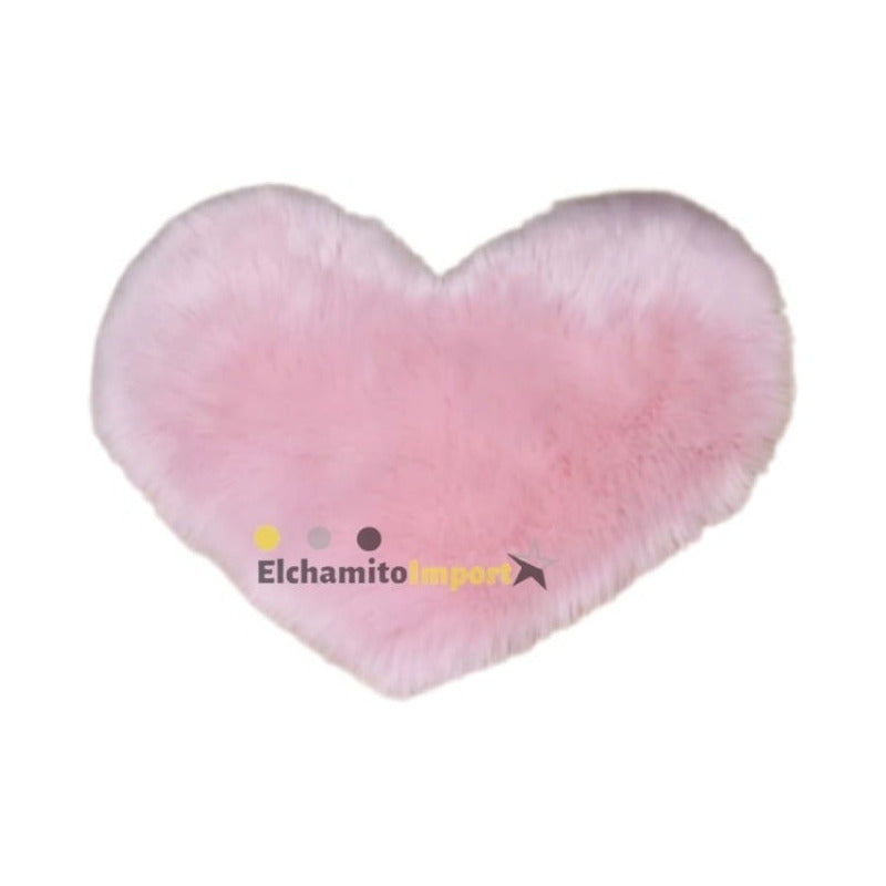 Alfombra Decorativa Baja Cama - Corazón