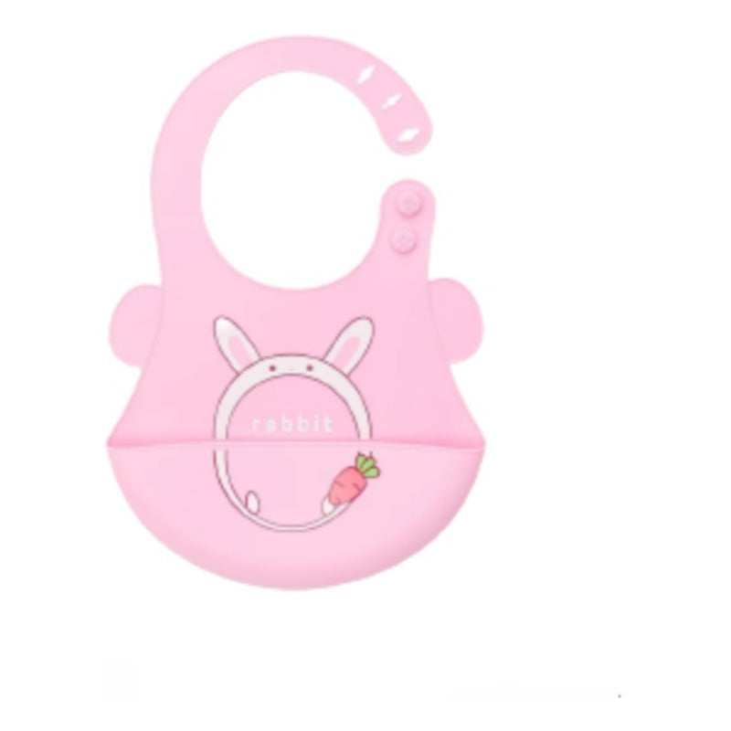 Babero Bebes Silicona Colors