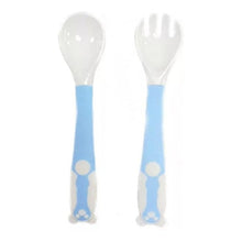 Juego Cuchara Tenedor Flexibles Bebes