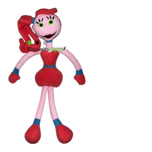 Peluche Mommy Long Leg. Mami Piernas Largas. Playtime. Rosado-rojo