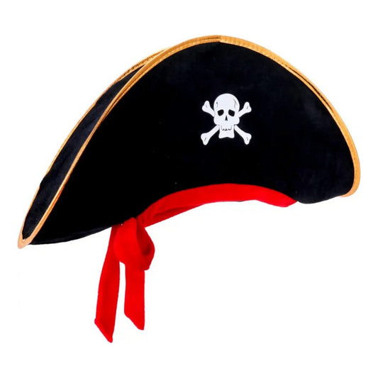 Sombrero Pirata Adulto-niño Halloween Cosplay Negro