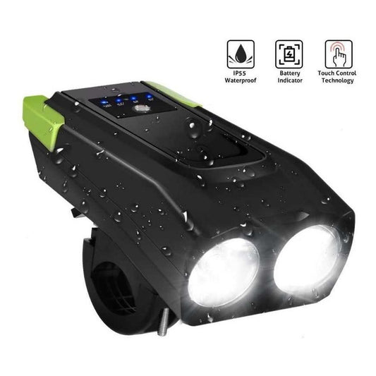 Luz Interna Delantera Bicicleta Recargable