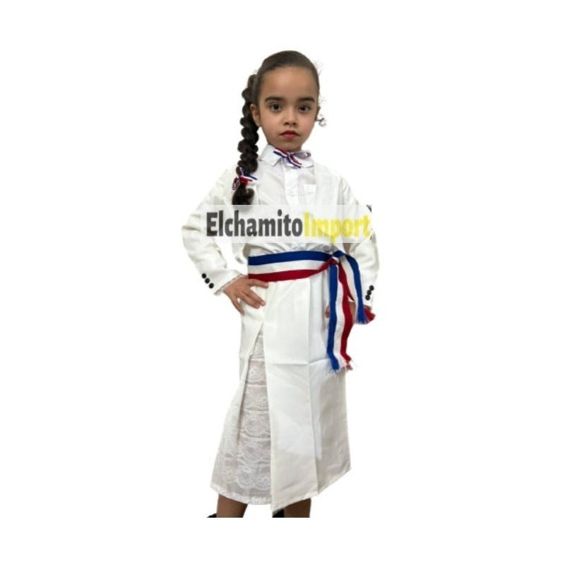 Traje Vestimenta Tipica Huasa / Fiestas Patrias Niña