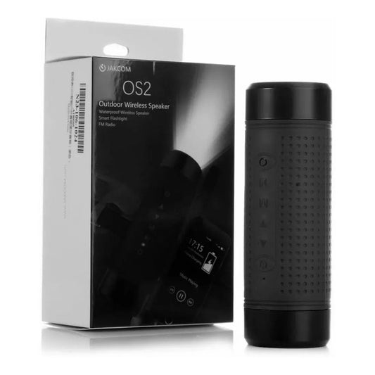 Parlante Inalámbrico Defensor Con Bluetooth Led Impermeable Para Exteriores Negro