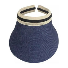 Visera Sombrero De Paja Para Mujer Verano