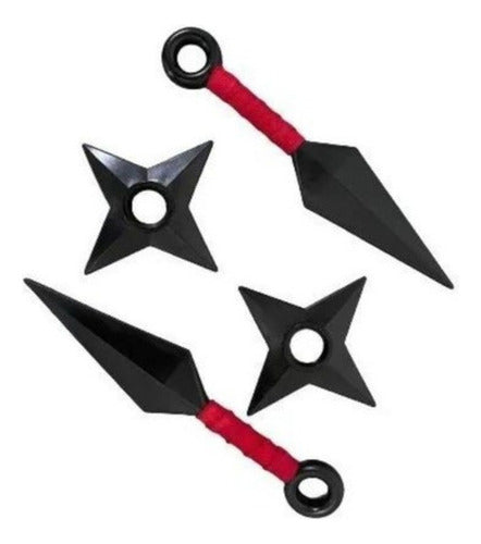 Set Naruto (kunai+shuriken) Juguete Accesorio Cosplay