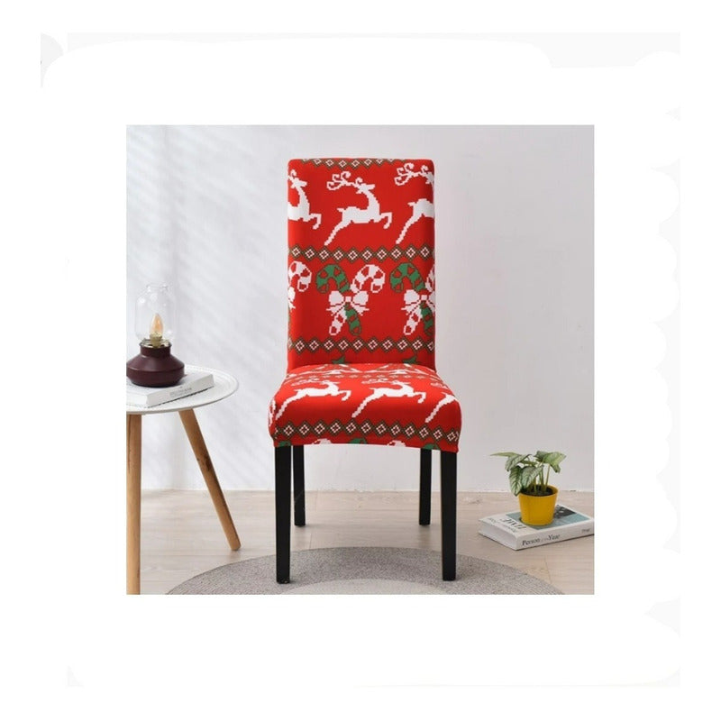 Funda Silla Comedor Navideña