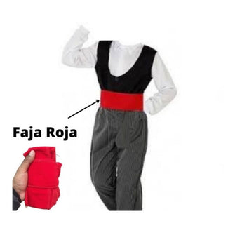 Faja Roja Para Huaso Fiestas Patrias