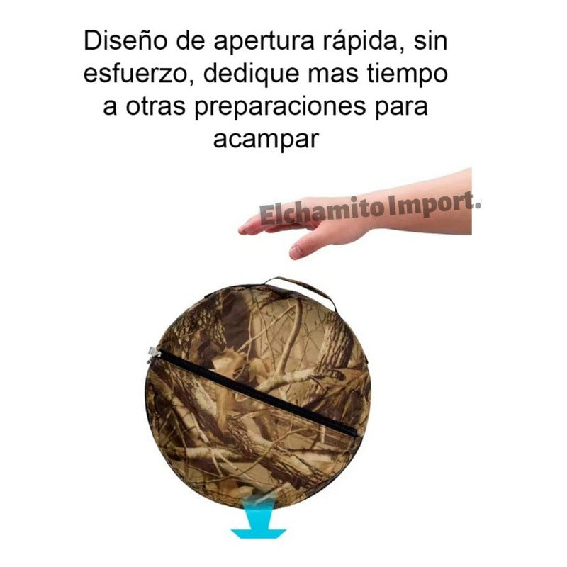 Carpa Individual/tienda De Parasol Protección Solar Refugio Camuflaje