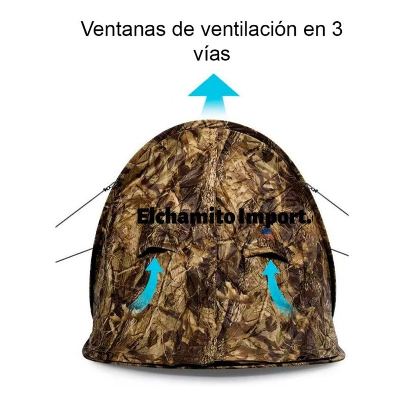 Carpa Individual/tienda De Parasol Protección Solar Refugio Camuflaje