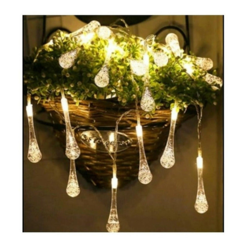 Luces Decorativas Solares Navideñas 5metros