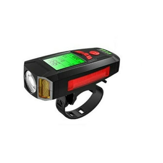 Luz Delantera Velocímetro Bocina Bicicleta