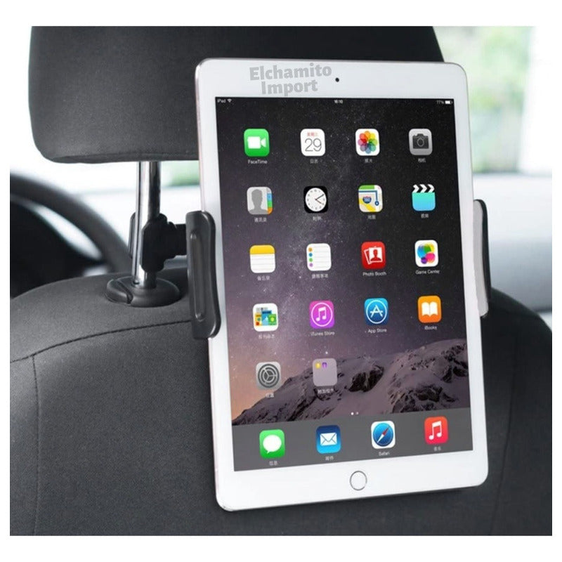 Soporte Celular Tablet /switch /oled- Auto Asiento Respaldo Negro